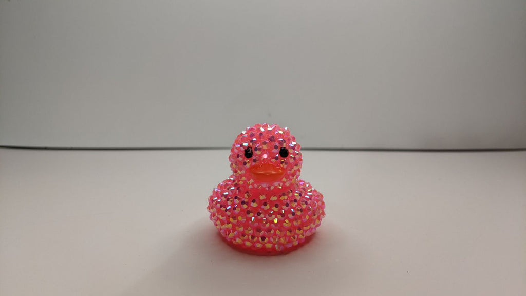Bedazzled Rubber Duck | Rainbow Colors