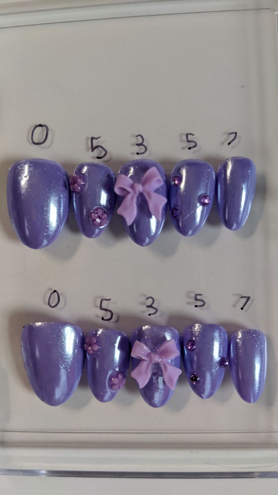 Lavender Dream Press-On Nails | Xtra Short Almond
