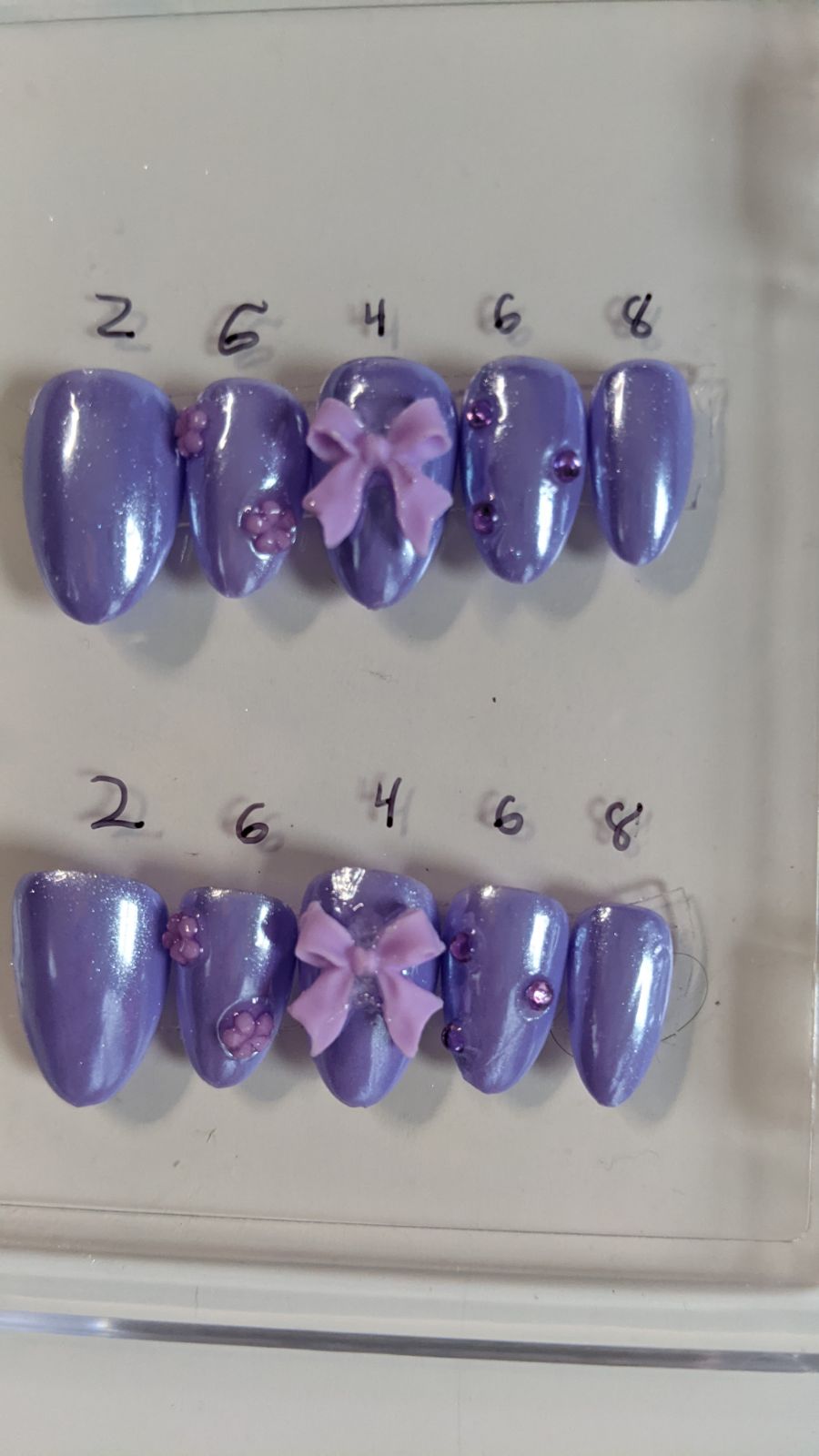 Lavender Dream Press-On Nails | Xtra Short Almond