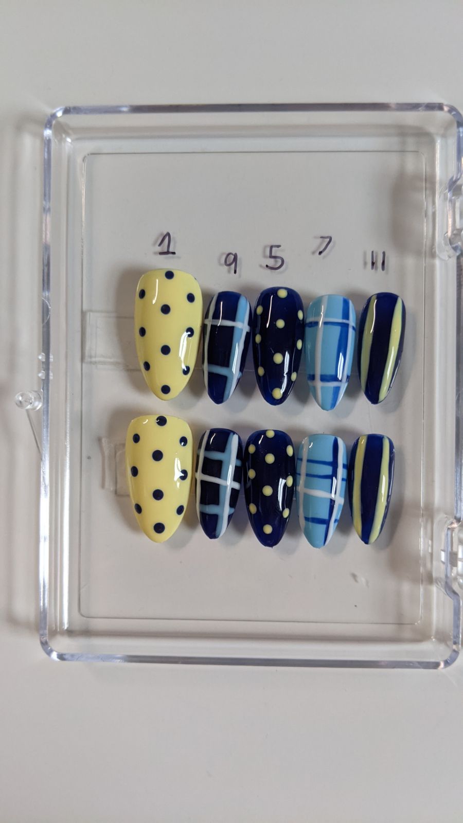 Sunbeam & Sky Press-On Nails | Medium Almond Length