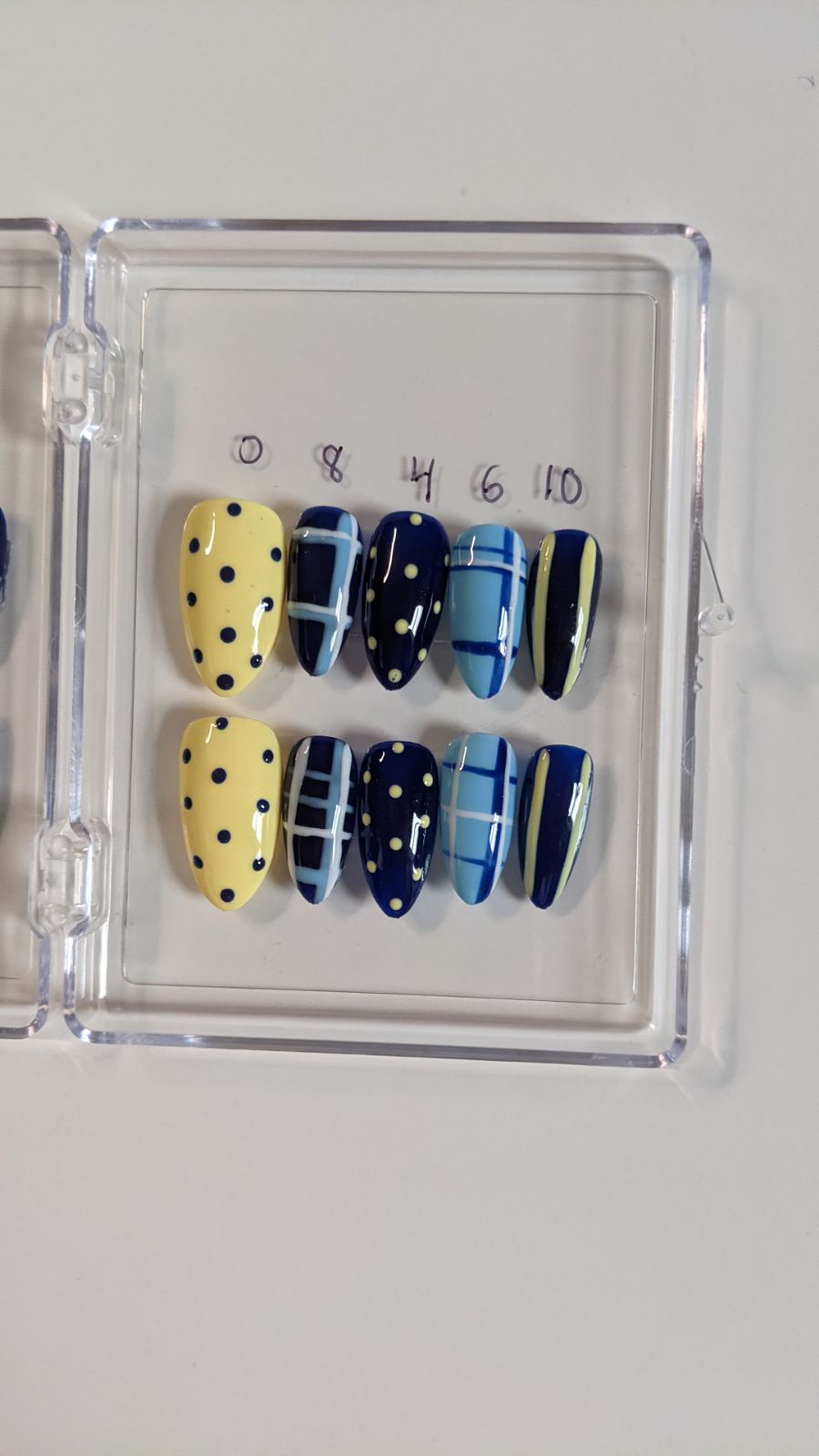 Sunbeam & Sky Press-On Nails | Medium Almond Length
